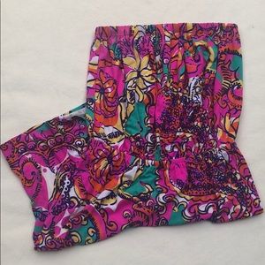 EUC Lilly Pulitzer Strapless Summer Dress Size Sm
